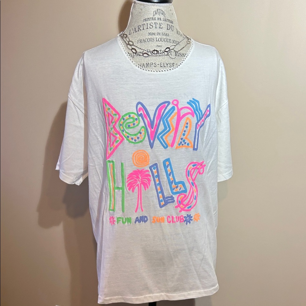 Beverly Hills Graphic Tee (size Xl)